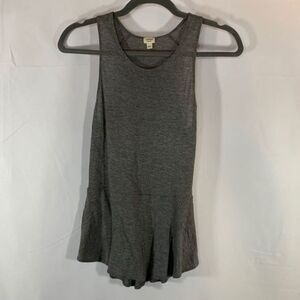 Wilfred Aritzia Grey Babydoll Style Tank Top